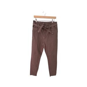 Current Elliott Women’s Size 31 Army Green The Corset Stiletto With Belt 31x27